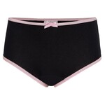 Girl set of slips, navy blue with pink elastics UnderWunder Girl set of slips, navy blue with pink elastics