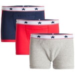 boxers for Boy, 2-pack, navy blue, red & grey UnderWunder boxers for Boy, 2-pack, navy blue, red & grey