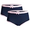 UnderWunder Girls set briefs, 2-pack, navy blue