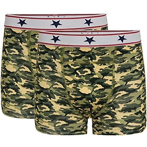 UnderWunder UnderWunder Boxer for Boys, 2-pack, camouflage