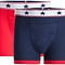 UnderWunder Boxer for Boys, 2-pack, navy blue & red