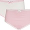 UnderWunder UnderWunder Girls set briefs, 2-pack, white & pink UnderWunder Girls set briefs, 2-pack, white & pink