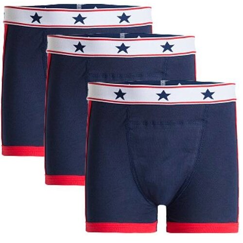 UnderWunder boxers for Boy, 3-pack, navy blue