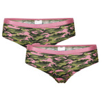 Girl set hipsters, 2-pack, camouflage UnderWunder Girl set hipsters, 2-pack, camouflage