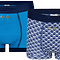 Sensor briefs for boys blue/monkey (2-pack)