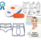 Mickey Starter kit including 2 sensor briefs, supportive scorecards, stickers and expert guidance