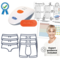 Mickey Plus kit including 3 sensor briefs, supportive scorecards, stickers and expert guidance