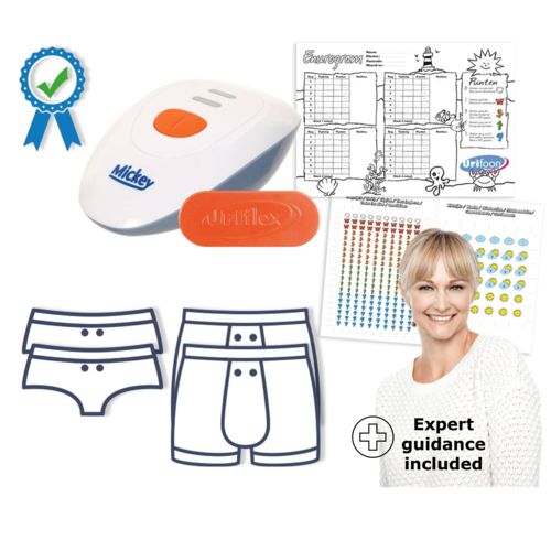 Mickey Mickey Starter kit including 2 sensor briefs, supportive scorecards, stickers and expert guidance