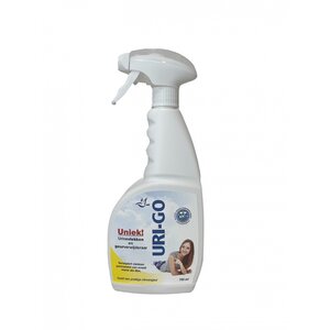 Uri-Go urine odor remover spray bottle