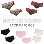 UnderWunder UnderWunder Super Pack of 10 Girls underwear, choose your favorite mix