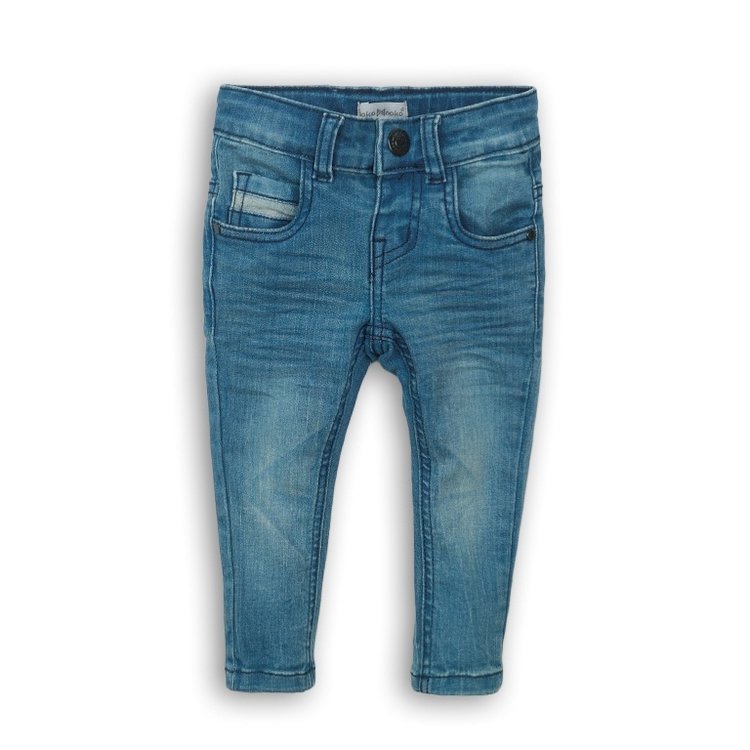 Koko Noko Mädchen Jeans blau mit schwarzem Etikett | E36920-37WHS