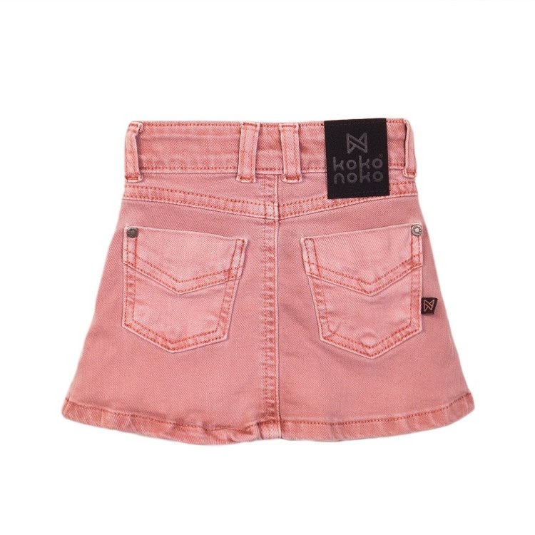 Koko Noko girls skirt jeans pink | E38901-37