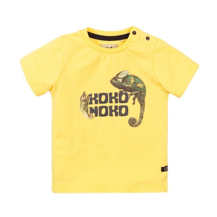 Koko Noko boys T-shirt yellow | E38823-37