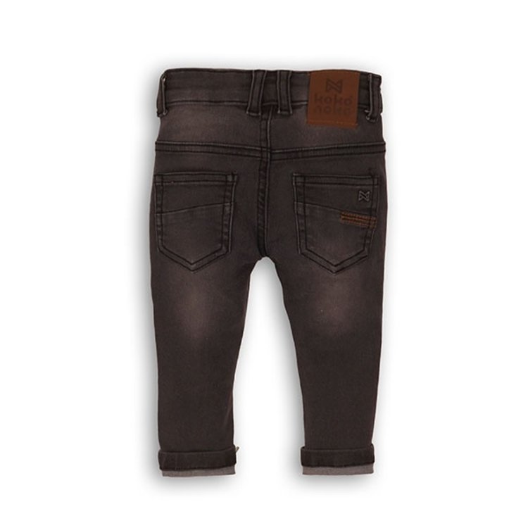 Koko Noko jongens jeans donker grijs | E34805-37WHS