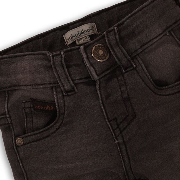 Koko Noko boys jeans dark grey | E34805-37WHS