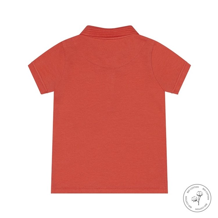 Koko Noko boys poloshirt Noah neon coral | WN812