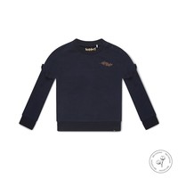 Koko Noko meisjes sweater Nova donkerblauw