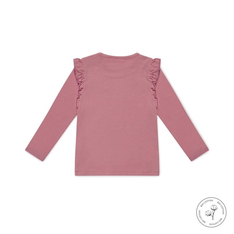 Koko Noko girls shirt long sleeves Nykee pink | WN911