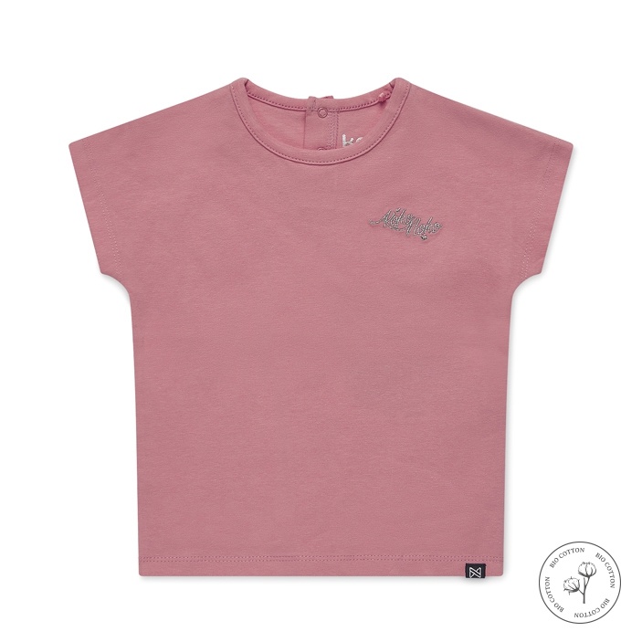 eenzaam Kip hoesten Koko noko meisjes T-shirt Noemi roze | Koko Noko