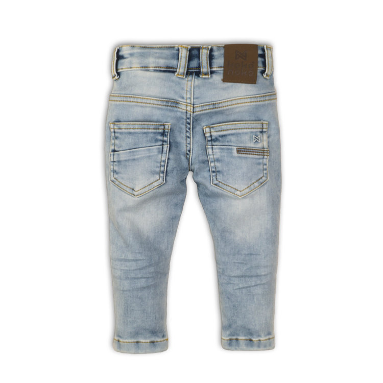 Koko Noko jongens jeans licht blauw | E34830-37WHS