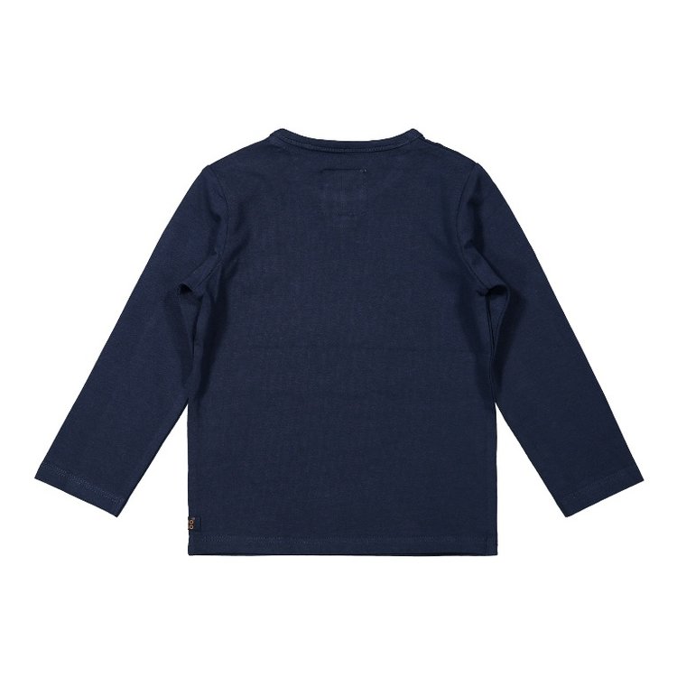 Koko Noko jongens shirt donkerblauw | F40820-37