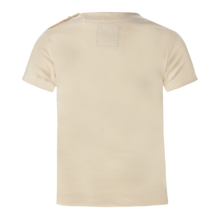 Koko Noko T-Shirt für Jungen beige mit Palmenmuster | T46807-37