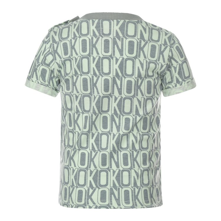 Koko Noko boys' T-shirt green logo | T46811-37