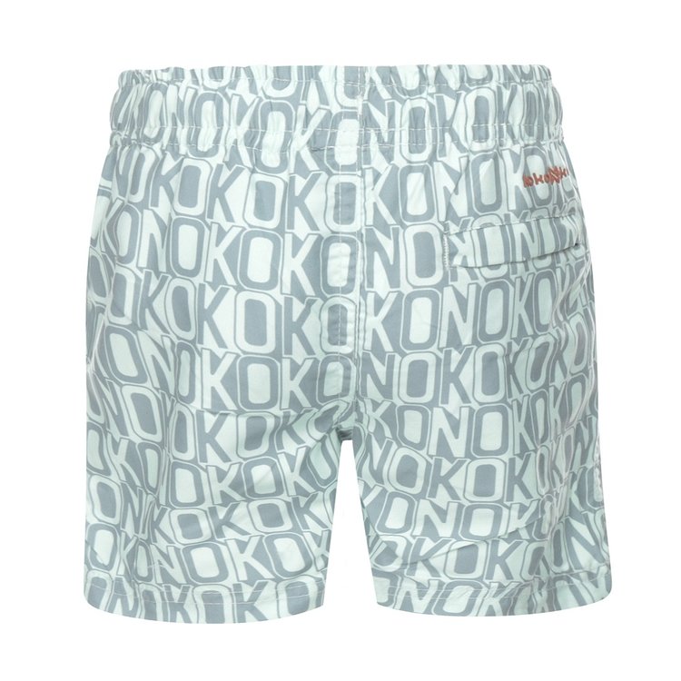 Koko Noko girls swimming shorts green logo | T46823-37