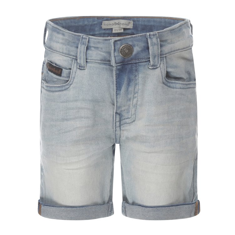 Koko Noko boys jeans shorts light blue | T46882-37