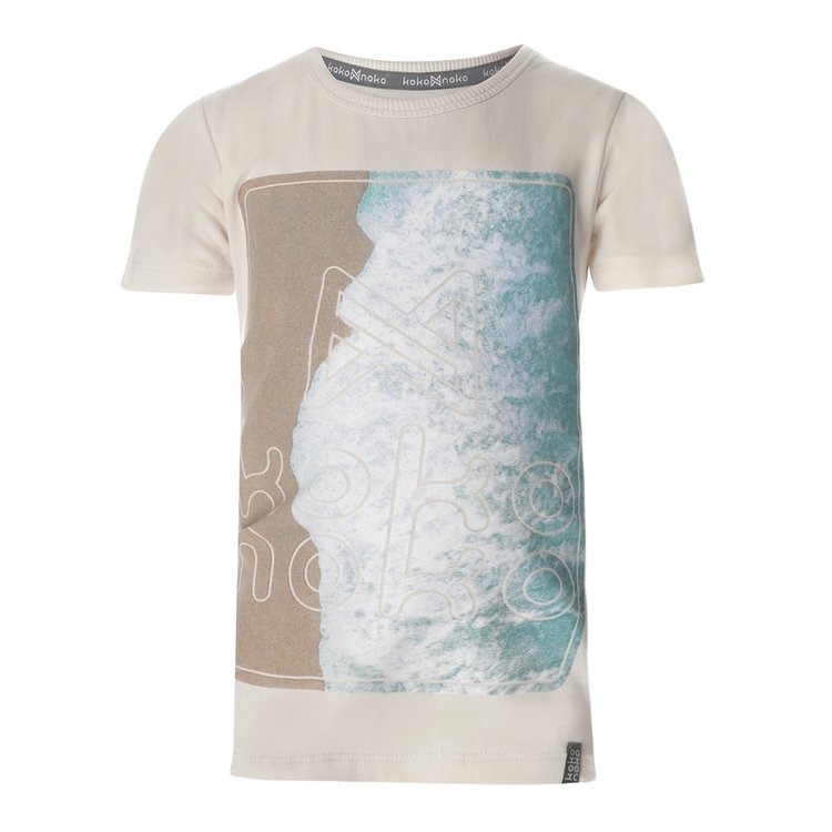 Koko Noko boys' T-shirt pebbled | T46883-37