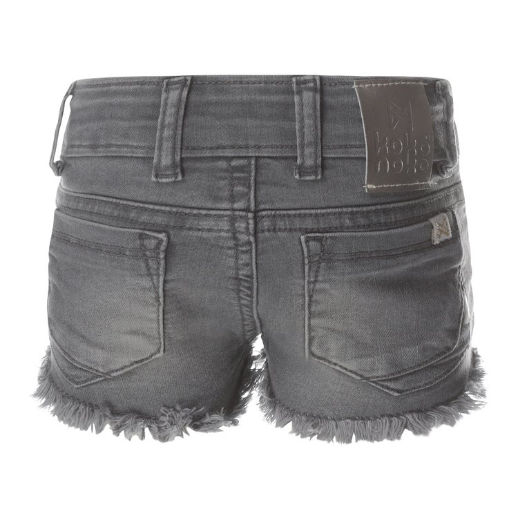 Koko Noko girls jeans short grey | T46931-37