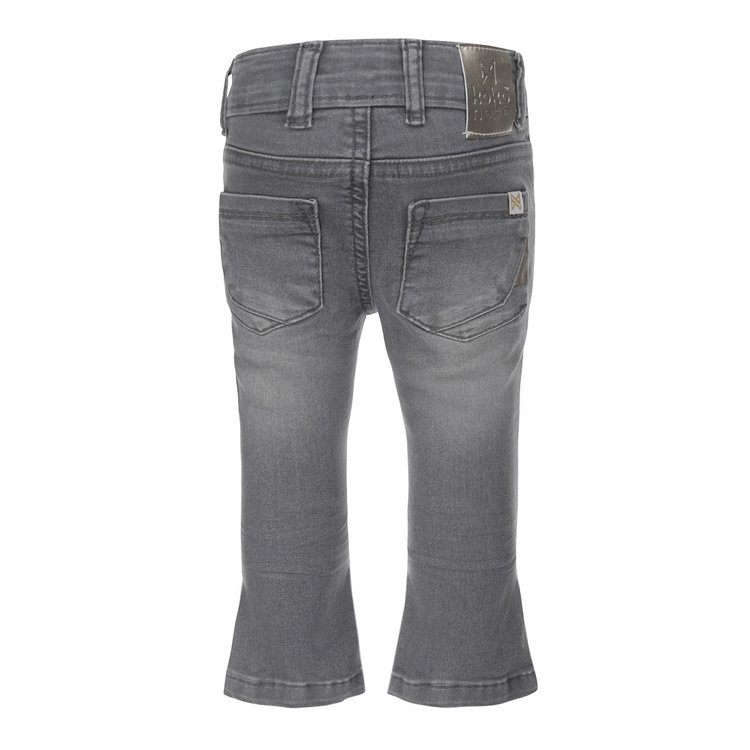 Koko Noko meisjes flared jeans grijs | T46944-37