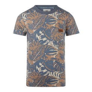 Koko Noko Jungen-T-Shirt blau botanisch