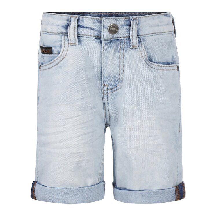 Koko Noko jongens jeans short lichtblauw loose fit | R50841-37