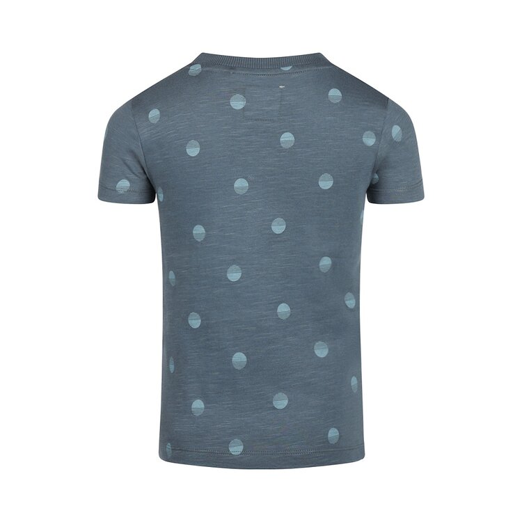 Koko Noko Jungen-T-Shirt blau Brusttasche | R50845-37