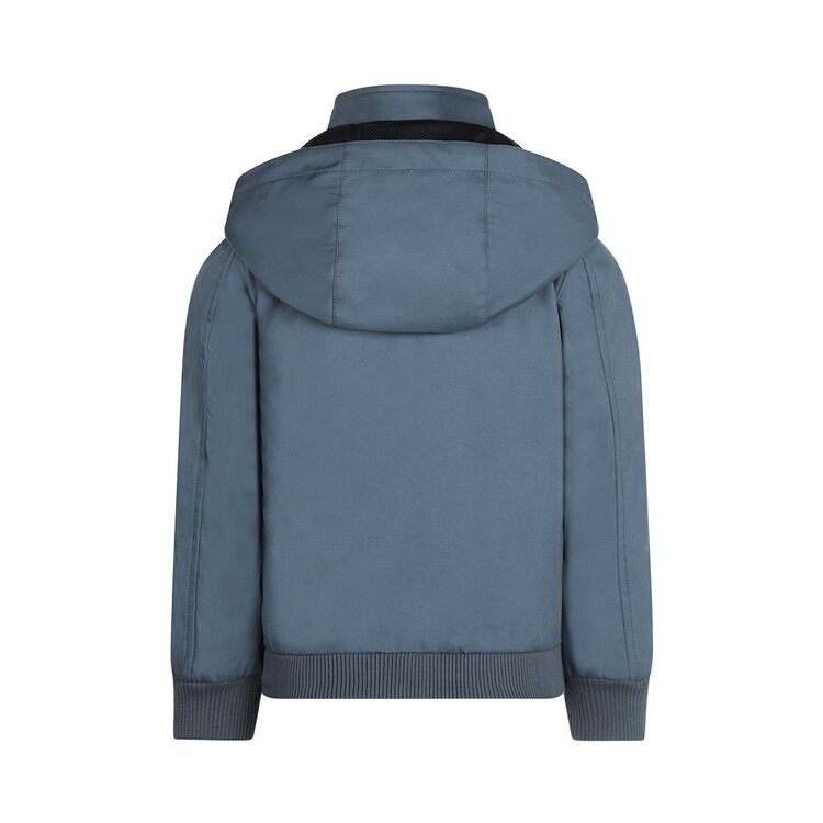 Koko Noko boys summer jacket blue hooded water repellent | R50850-37