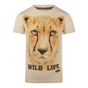 Kokooko boys' T-shirt off white panther