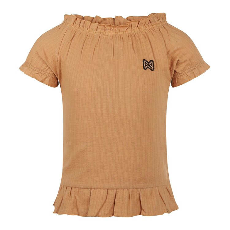 Koko Noko girls T-shirt camel | R50910-37