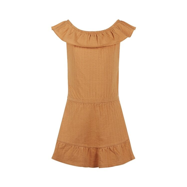 Koko Noko meisjes jurk camel | R50913-37