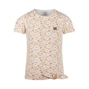 Koko Noko girls T-shirt camel daisies