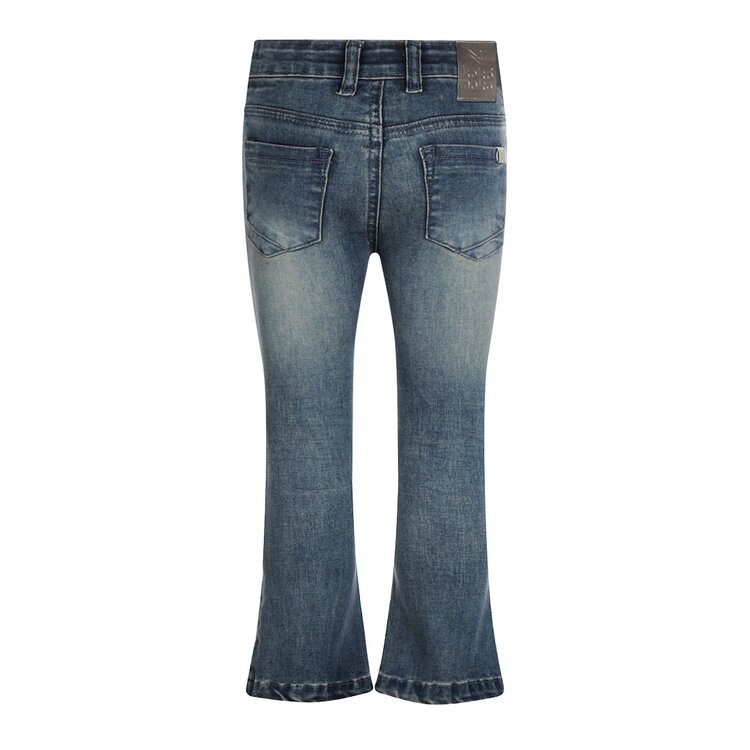 Koko Noko meisjes jeans blauw flared fit | R50931-37