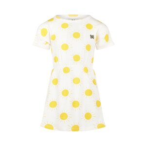 Koko Noko girls dress off white yellow