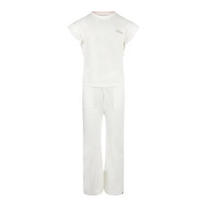 Koko Noko Mädchen-Set T-Shirt weite Hose off white