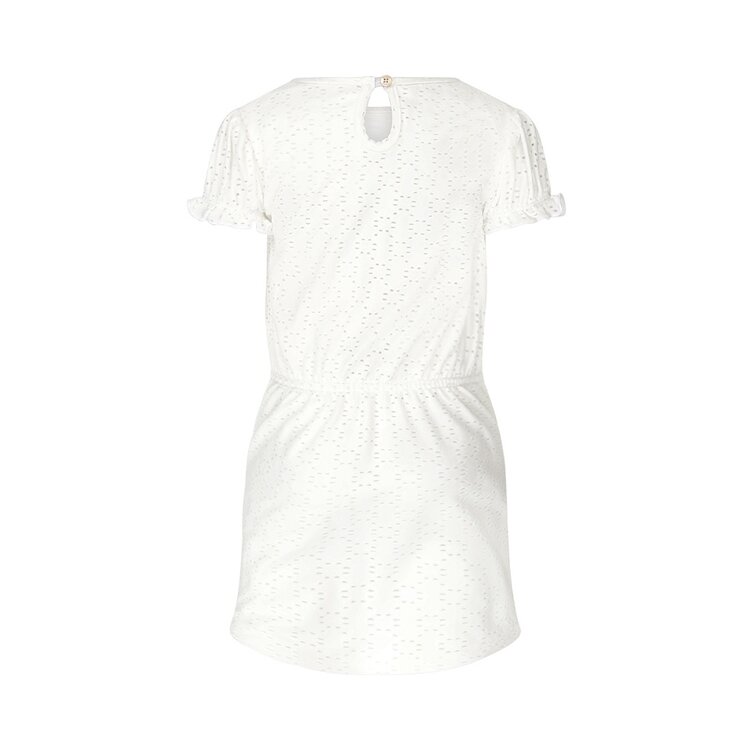 Koko Noko girls dress off white embroidery | R50991-37