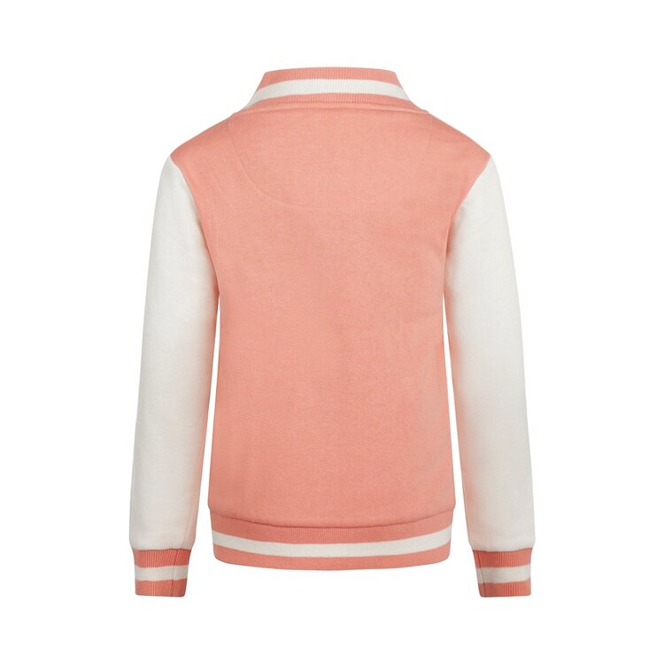 Koko Noko girls jacket coral pink varsity | R50992-37