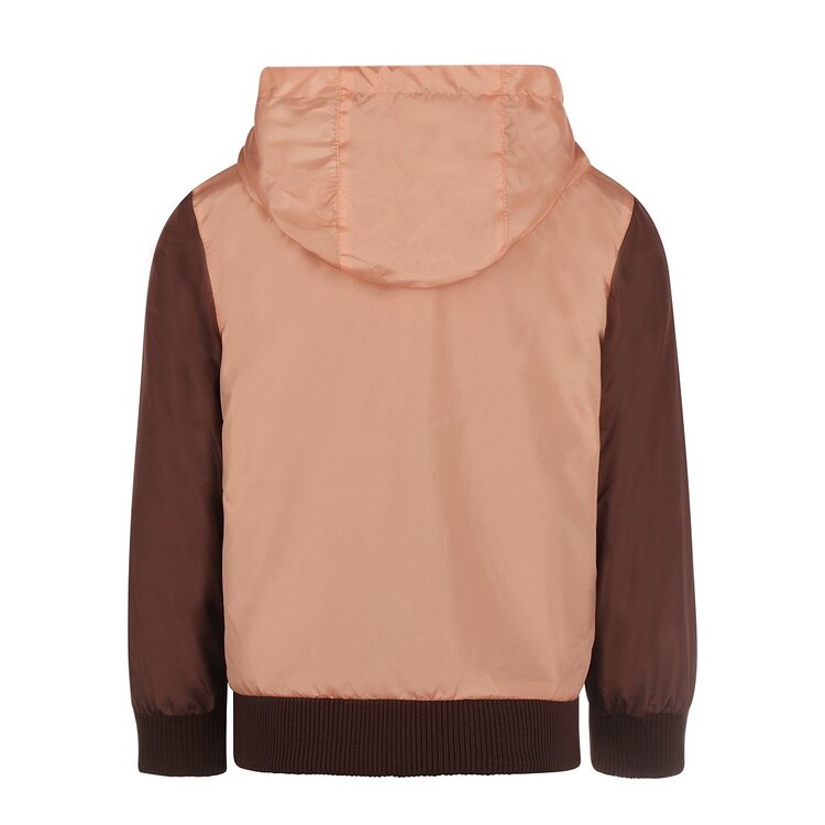 Koko Noko girls summer jacket orange hood water repellent | R50918-37