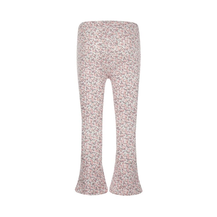 Koko Noko Mädchen ausgestellte Leggings rosa Blumen | R50959-37