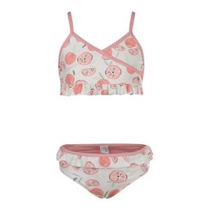 Koko Noko girls bikini coral pink