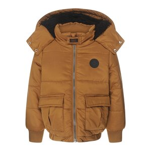 Koko Noko boys winter jacket hooded jacket water repellent camel