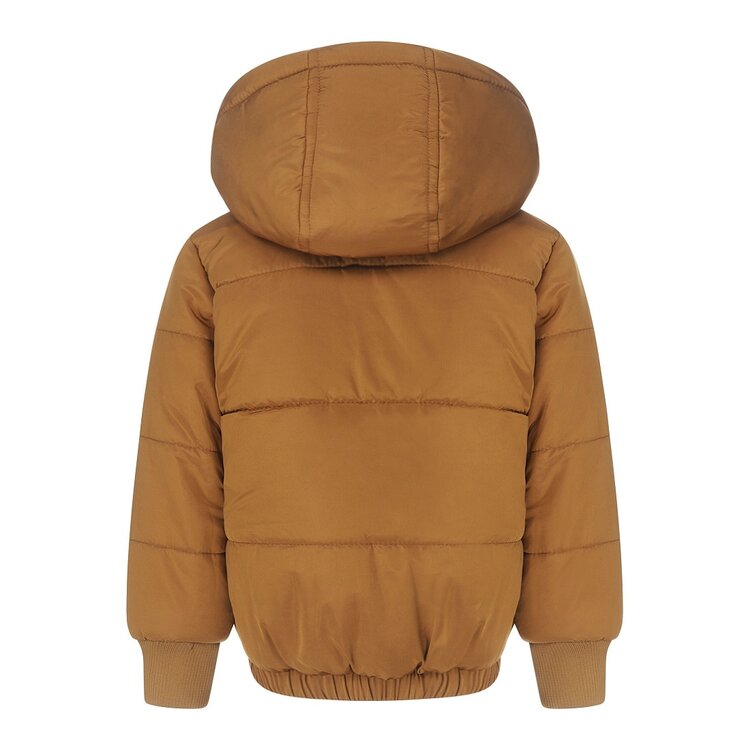 Koko Noko boys winter jacket hooded jacket water repellent camel | S48874-37